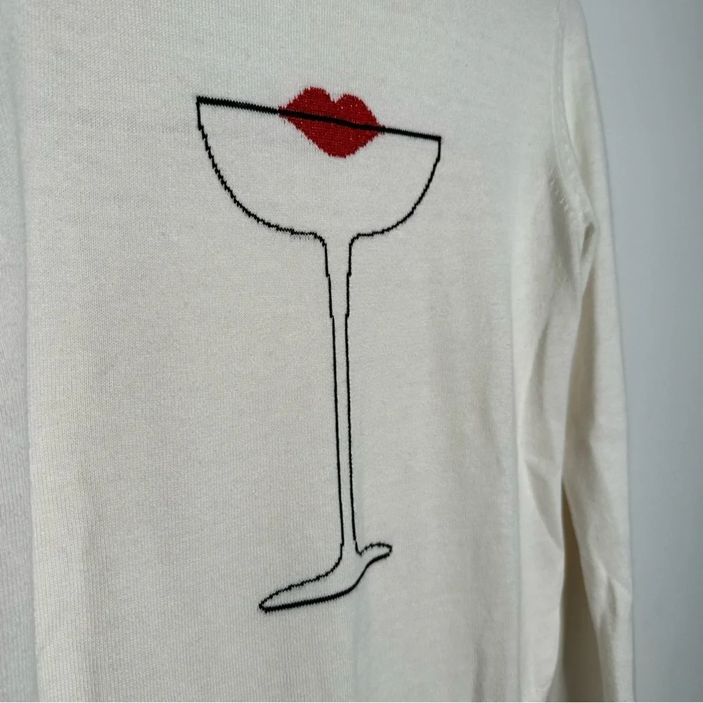 Kate Spade | Cocktail Kiss Sweater Size Small